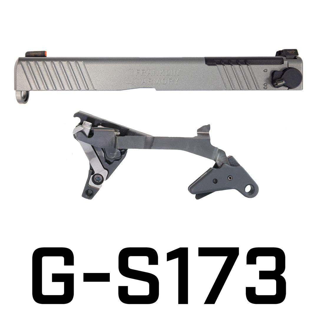Franklin Armory G-S173 Binary Kit Glock 17 G3 Titanium Slide