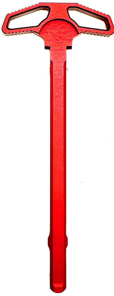Zeus Arms Atlas Ambidextrous Charging Handle Red