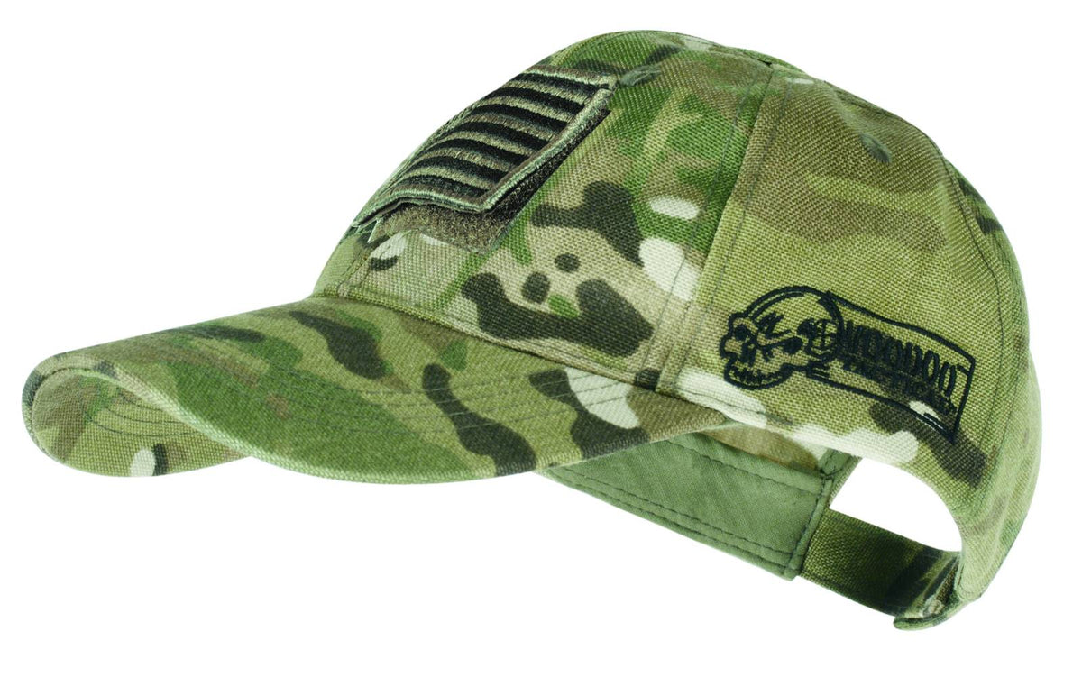 Voodoo Tactical Cap with Removable Flag Patch MultiCam
