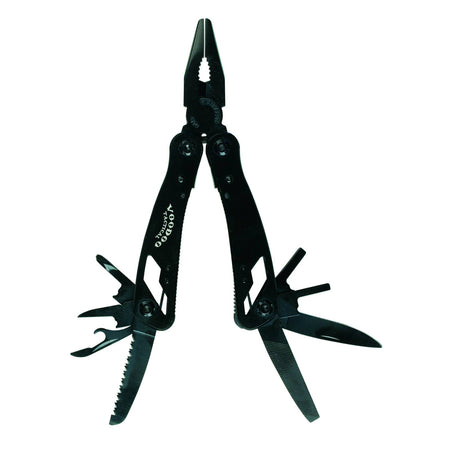 Voodoo Tactical Multi-Tool Black Stainless Steel Folding Pliers