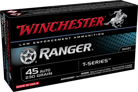 Winchester Ranger T-Series LE .45 ACP/Auto 230 gr BHP ammo