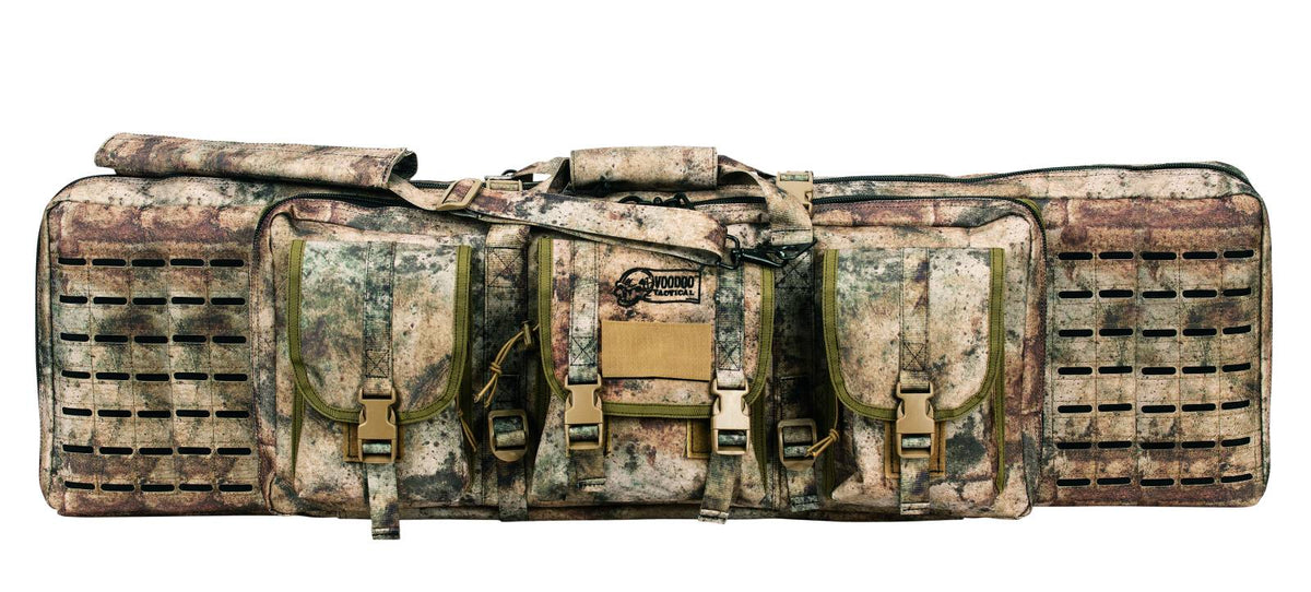Voodoo Tactical 42-Inch Padded Weapons Case with Die Cut MOLLE - VTC/Black