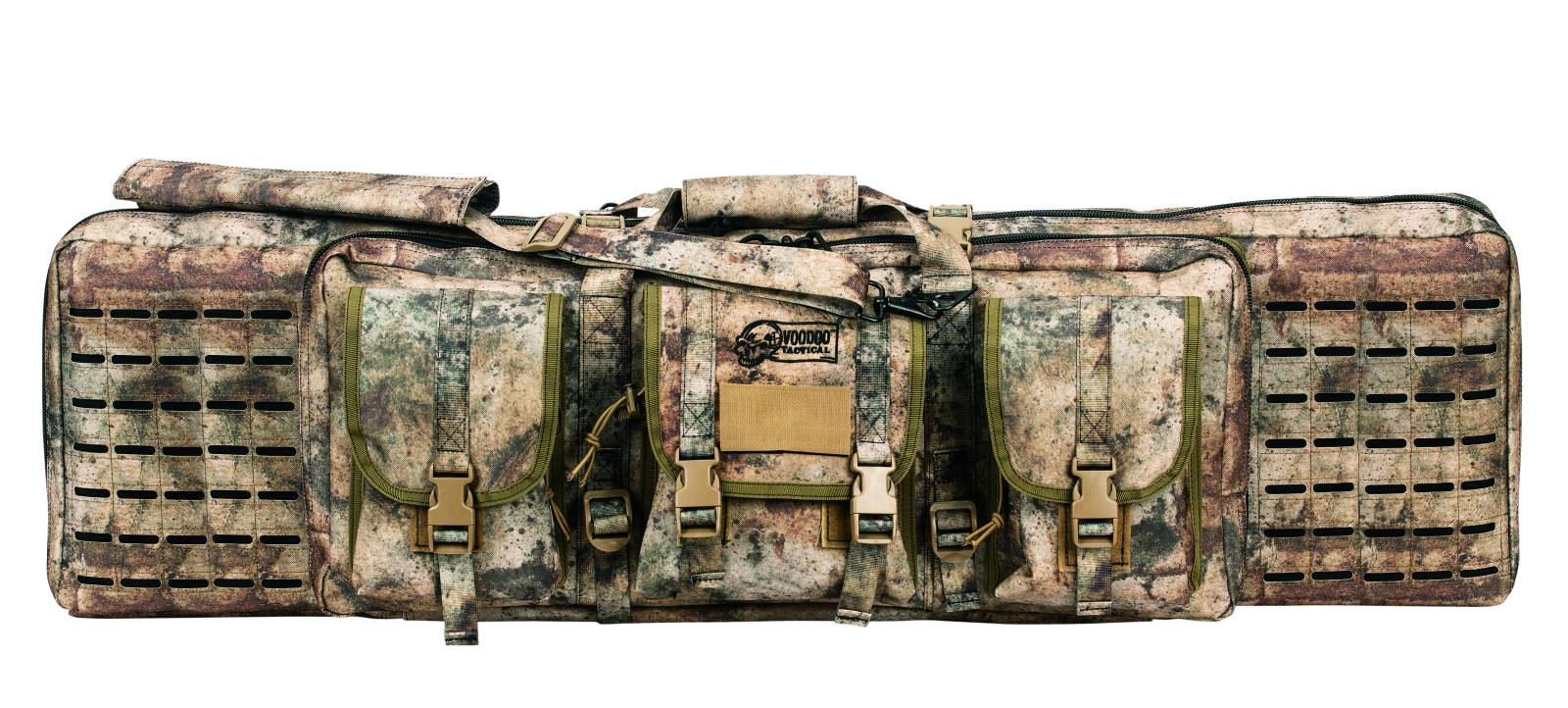 Voodoo Tactical 42-Inch Padded Weapons Case with Die Cut MOLLE - VTC/Black