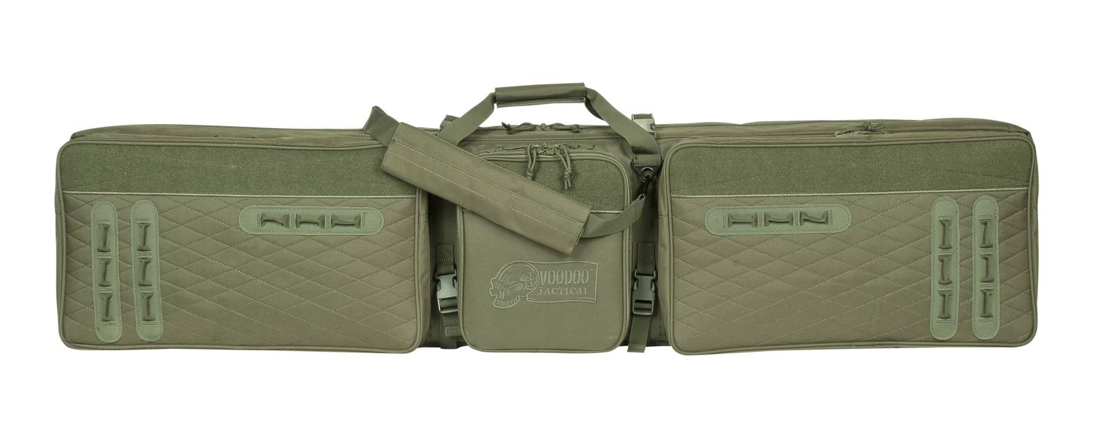Voodoo Tactical 3-Gun Competition Weapons Case - OD Green