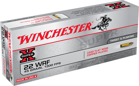 Winchester SUPER-X .22 Long Rifle 45 gr JSP ammo