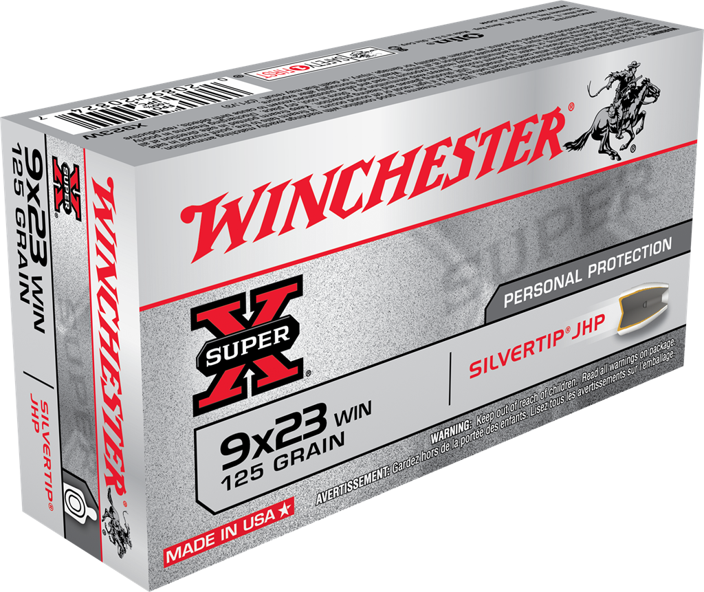 Winchester Hollow Point 9x23mm Winchester 125 gr JHP ammo
