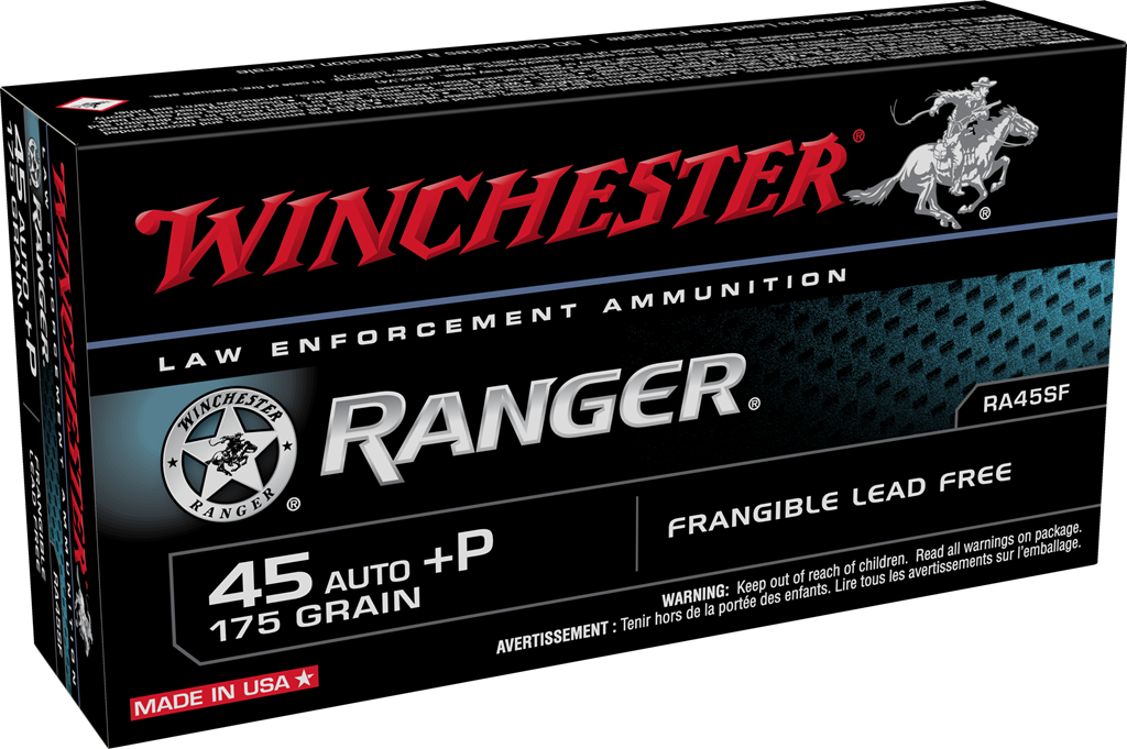 Winchester Ranger .45 ACP/Auto 175 gr Solid ammo