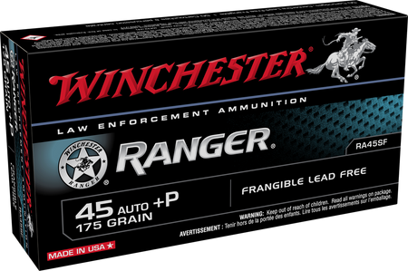 Winchester Ranger .45 ACP/Auto 175 gr Solid ammo