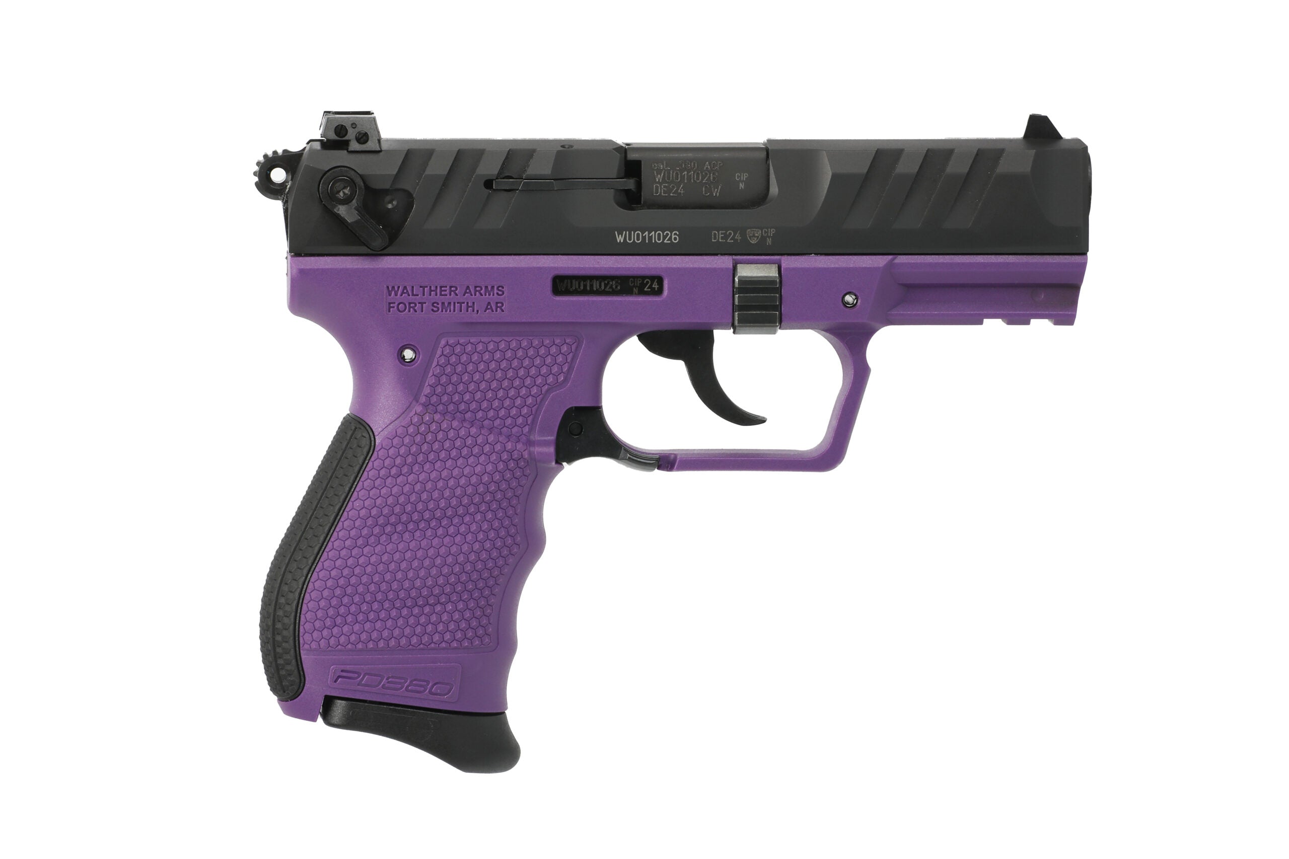 WALTHER PD380 PURPLE 380ACP PSTL 3.7" 2-9RD