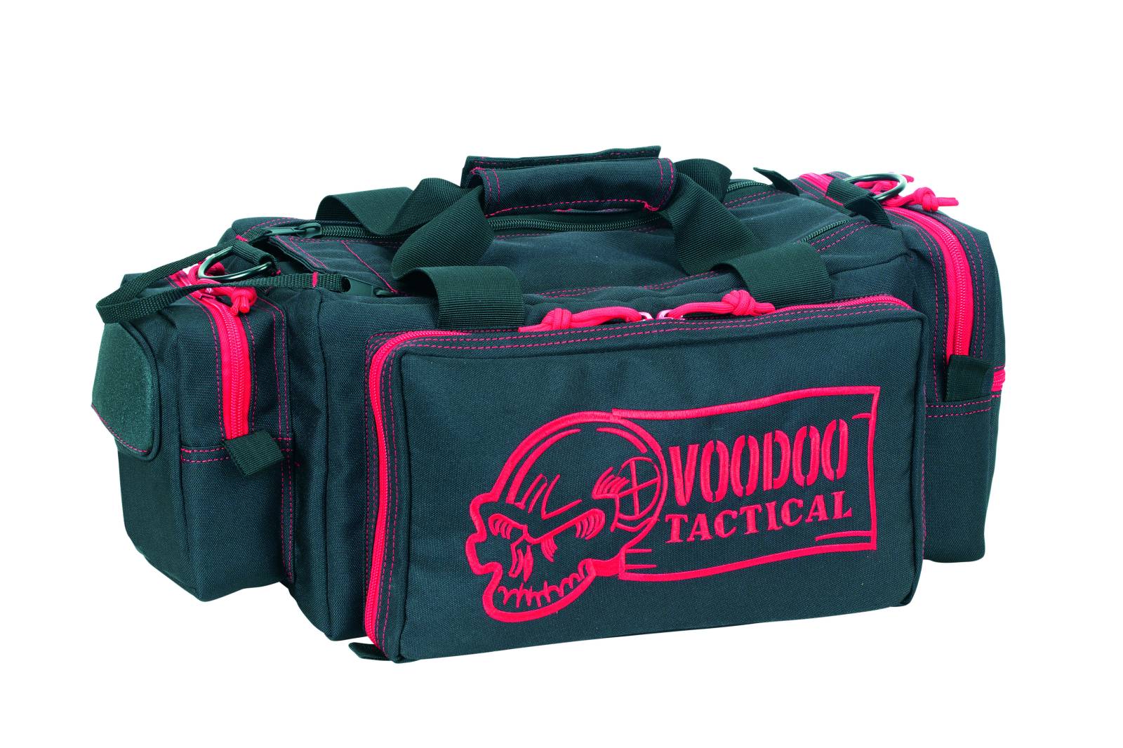 Voodoo Tactical Compact Rhino Range Bag Black with Red Accents