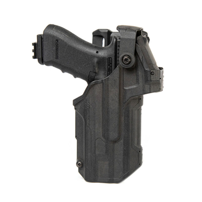 Blackhawk T-Series L3D LB/RDS Holster Glock 17/19/22/23 TLR7A Left Hand Black Fits 509T