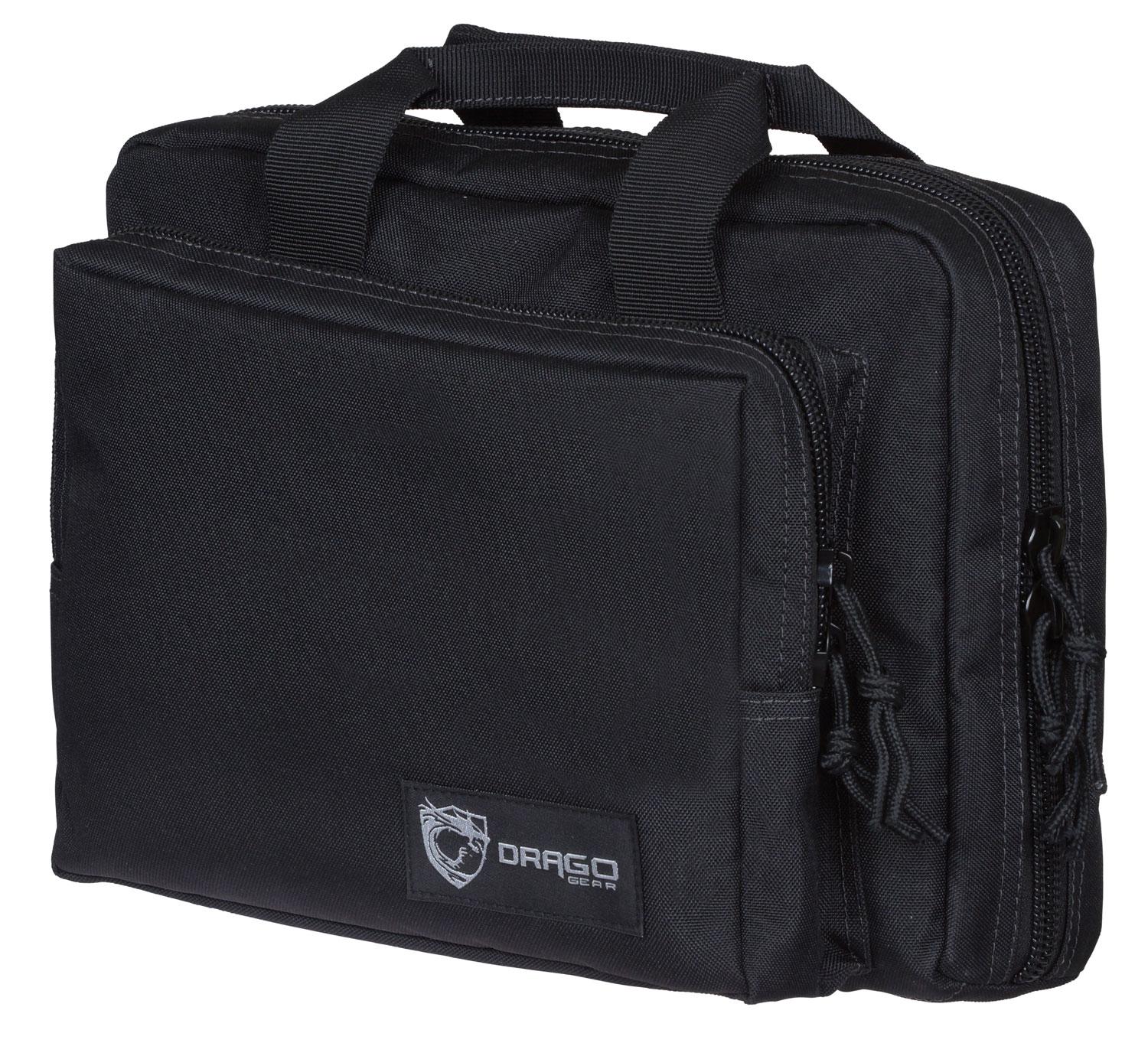 Drago Pro Gear Double Pistol Case Black