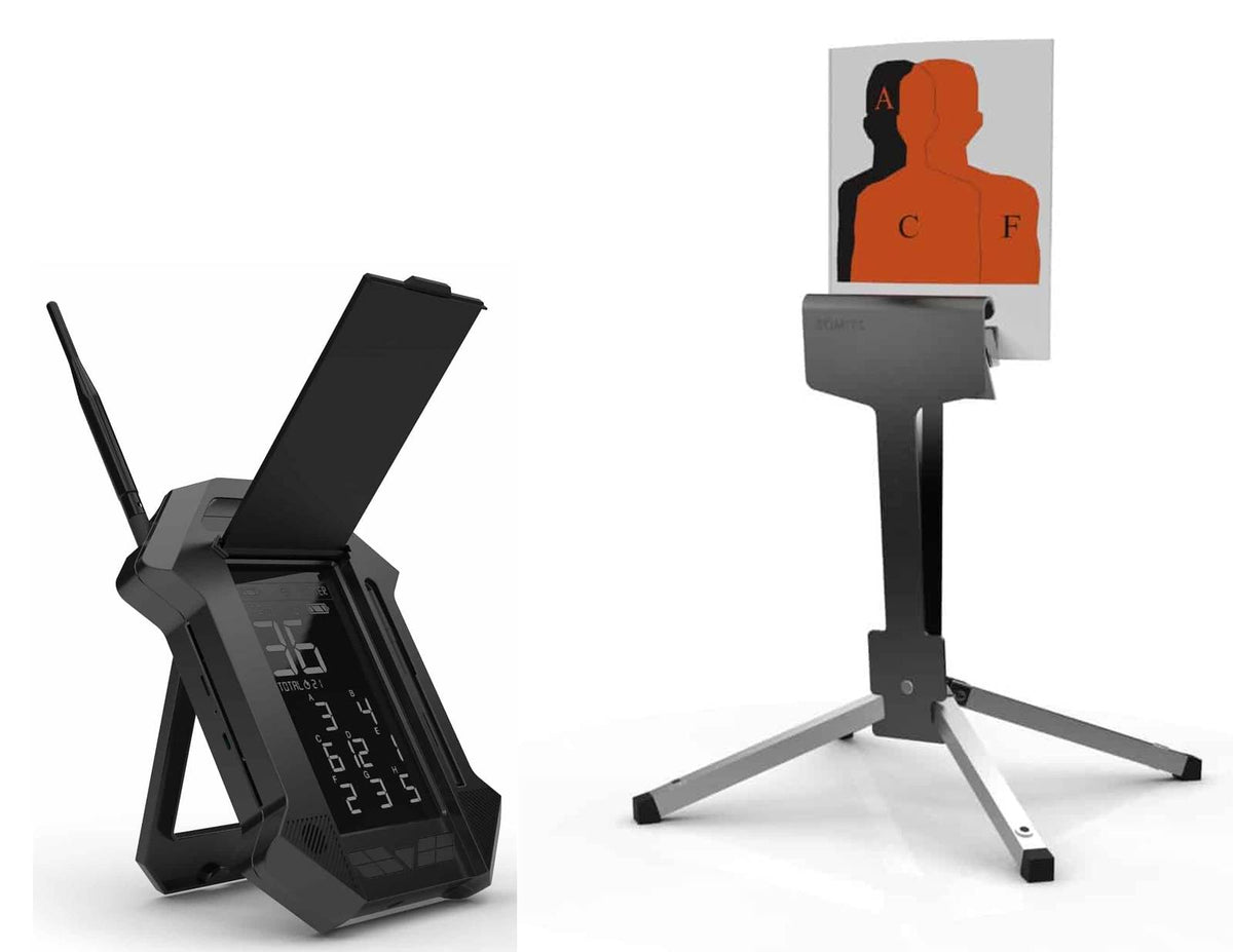 ROMTES SCT Pro Folding Stand System with Legs ARM8 Pro Display AR15 Protection Type A Target