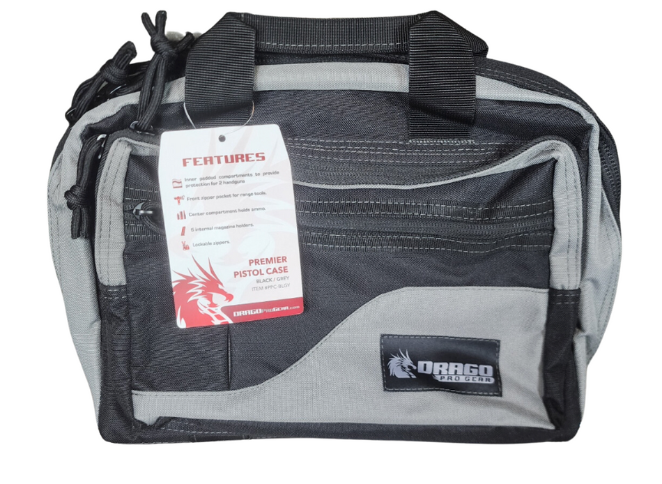 Drago Pro Gear Premier Pistol Case Black
