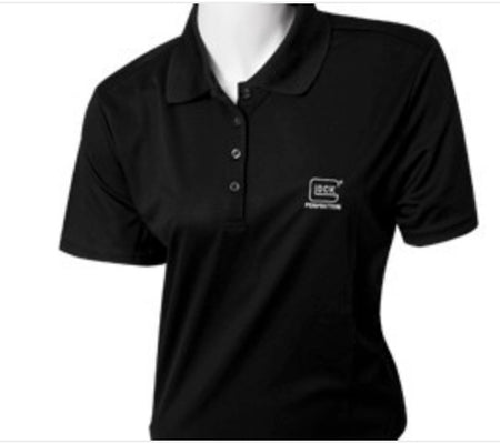 Glock Womens Core 365 Polo Shirt Black Large
