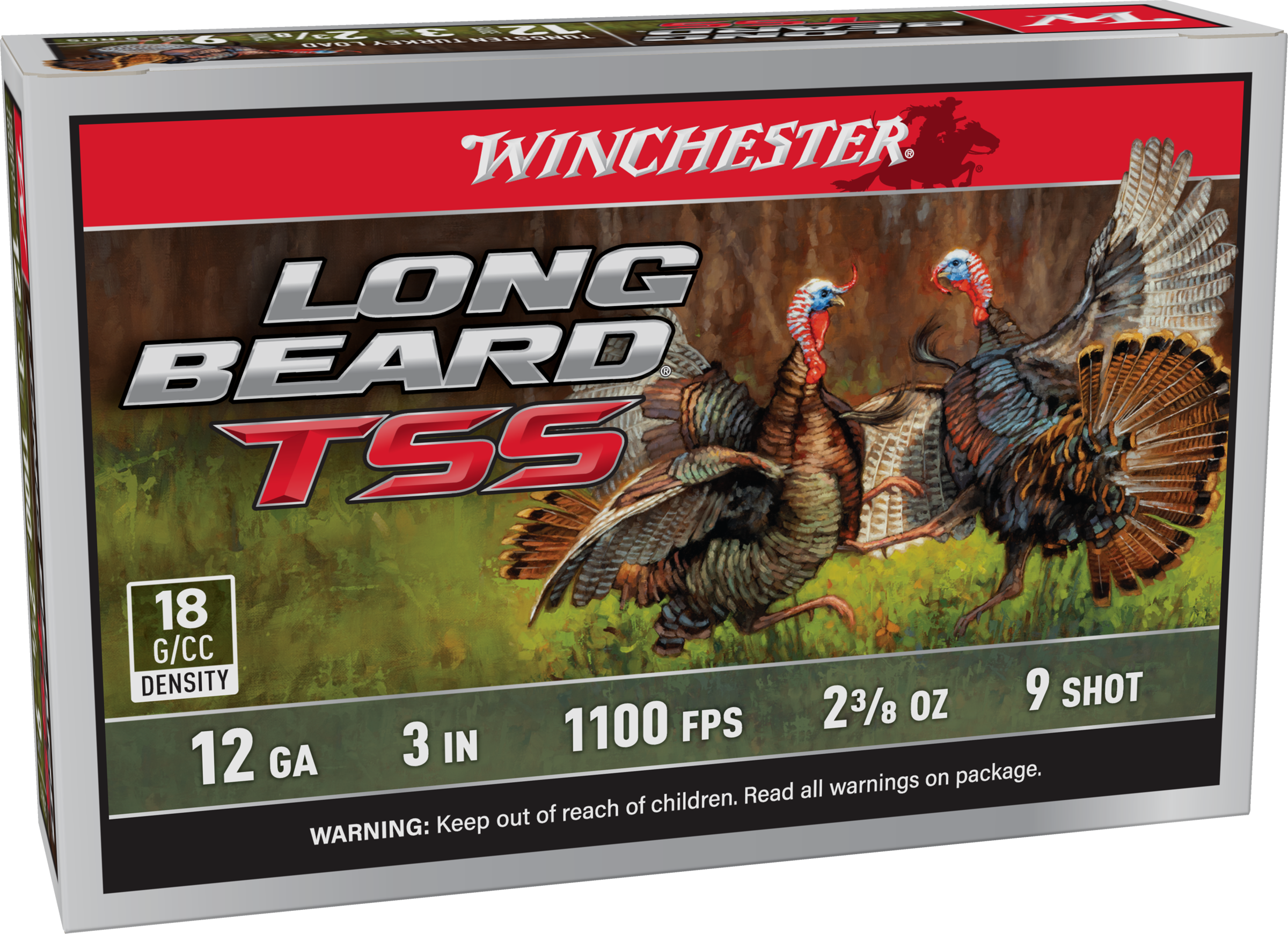 Winchester  12 Gauge 3 in / 3 in #8 2-3/8 oz