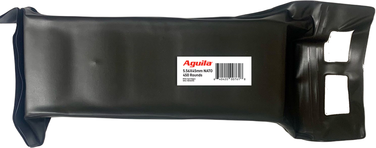 Aguila  5.56x45mm NATO 55 gr FMJ ammo
