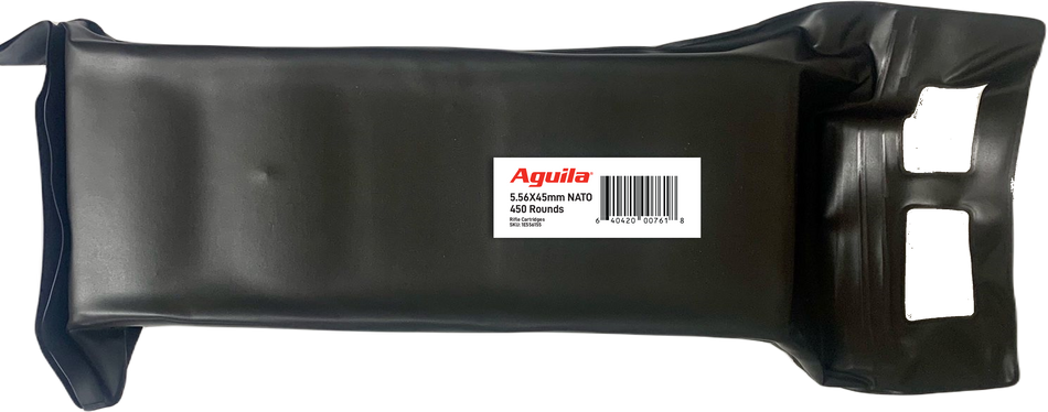 Aguila  5.56x45mm NATO 55 gr FMJ ammo