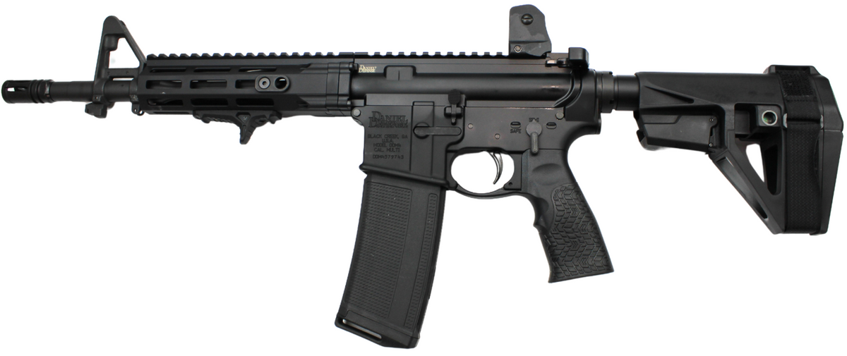 DANIEL DEFENSE DDM4 PISTOL 223/5.56 11.5" BLK BRACE 1-30RD