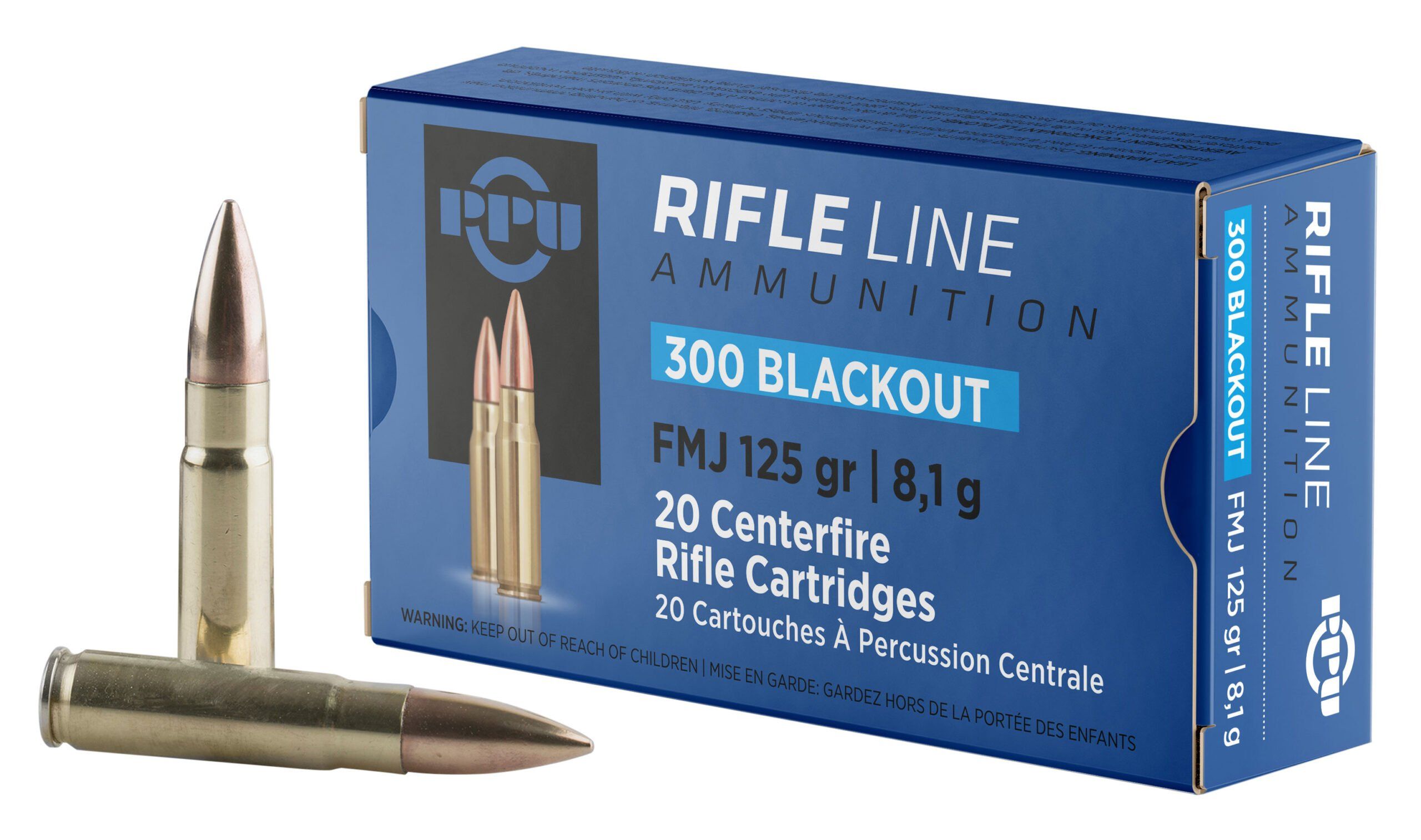 Prvi Partizan  .300 AAC Blackout 125 gr FMJ ammo
