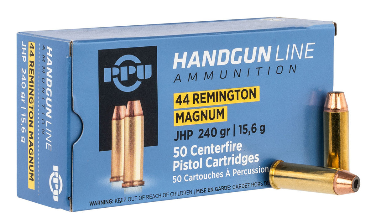 Prvi Partizan Handgun Line .44 Magnum 240 gr JHP ammo