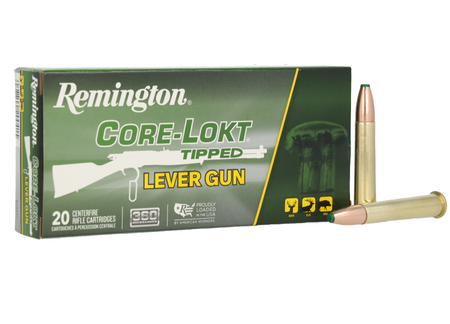 Remington CORE-LOKT TIPPED LEVER GUN .45-70 Government 300 gr PolyTip ammo