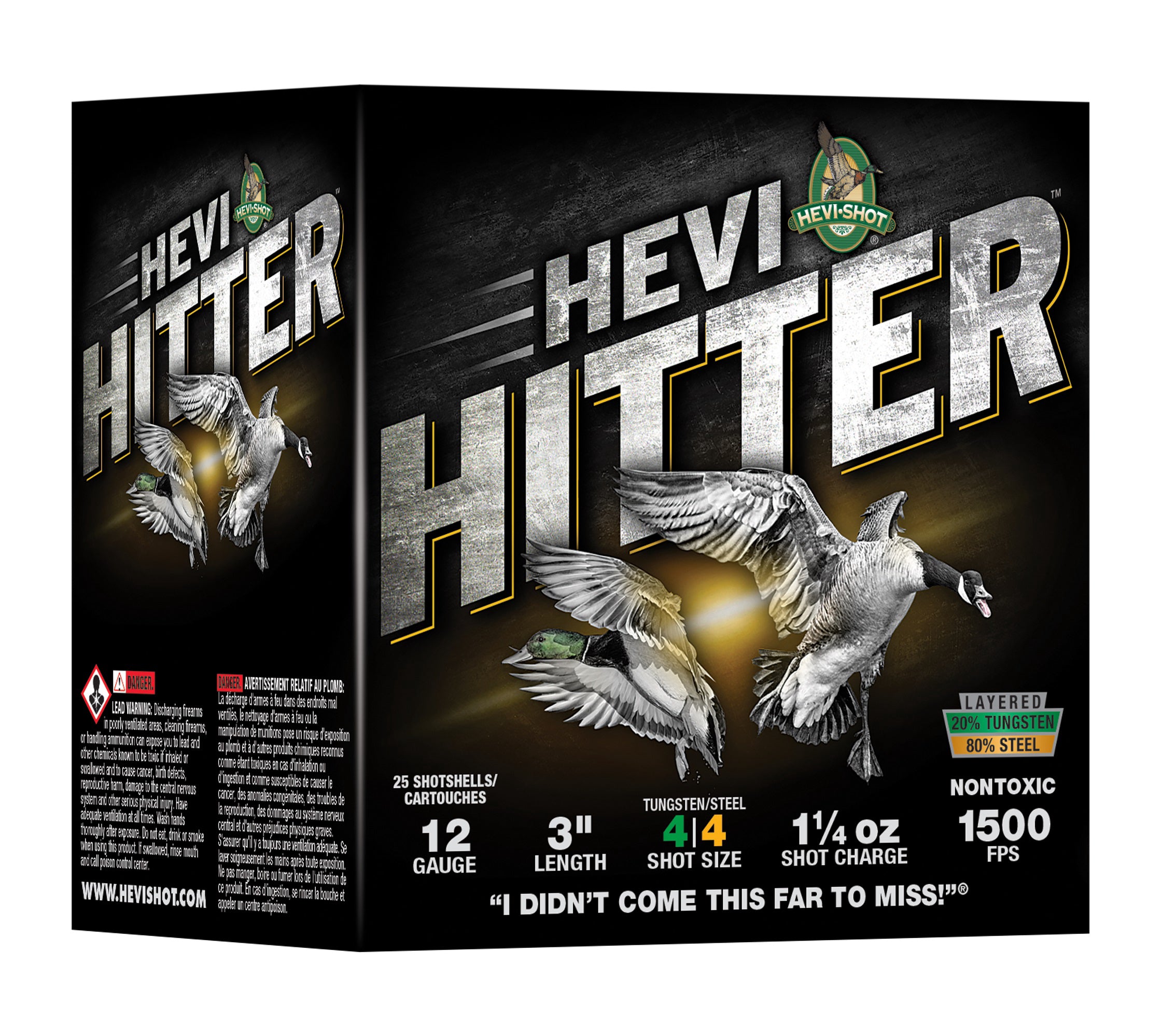 HEVI-Shot HEVI HITTER 12 Gauge 3 in / 3 in BB 1-1/4 oz