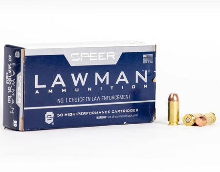 Speer Lawman .40 S&W 180 gr TMC ammo