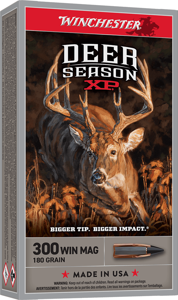 Winchester DEER SEASON XP .300 Winchester Mag 180 gr PolyTip ammo