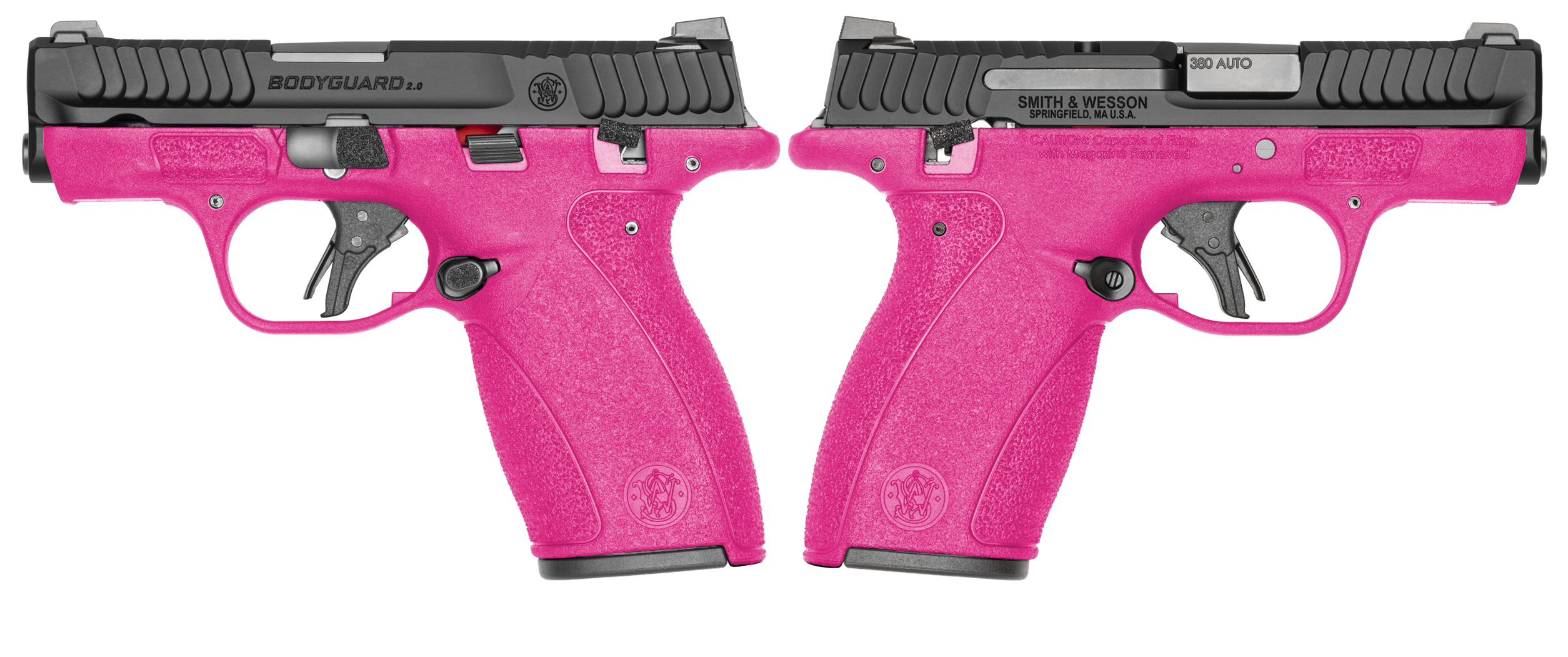 SMITH & WESSON BODYGUARD 2.0 MS 380ACP 2.75" HOT PINK 1-10RD 1-12RD