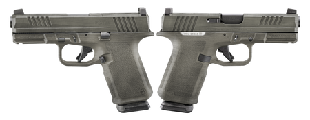 RUGER RXM 9MM PISTOL 4" BBL BATTLE WORN FINISH, MAGPUL EHG, O.R. 2-15RD MAGS