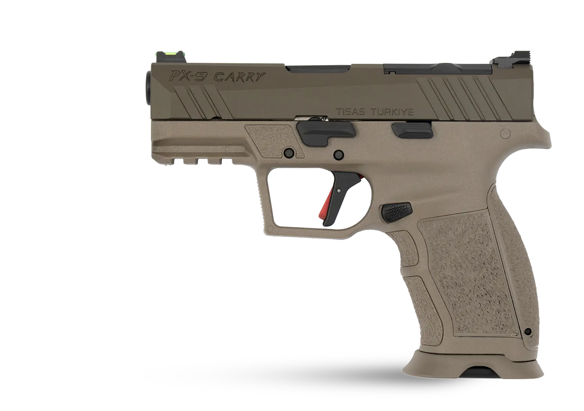 TISAS PX-9 9MM 3.5" FDE, 15RD