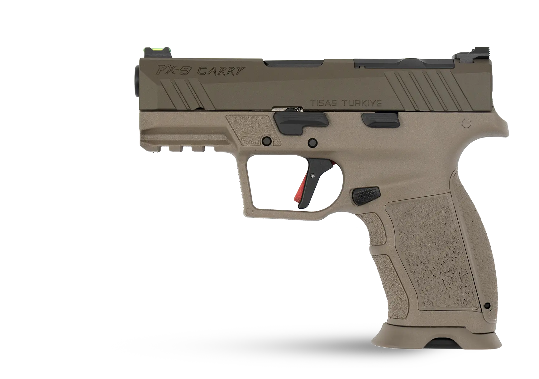 TISAS PX-9 9MM 3.5" FDE, 15RD