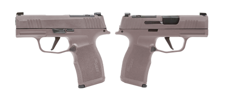SIG SAUER P365X ROSE GOLD 9MM PSTL 3.1" BBL 2-12RD MAGS, OPTC PLTE COVER