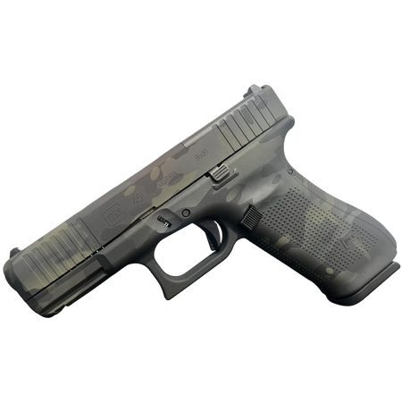 GLOCK 45 GEN 5 MOS BLACK MULTICAM FS 9MM PISTOL FXD 5.5lb 3-17RD MAGS
