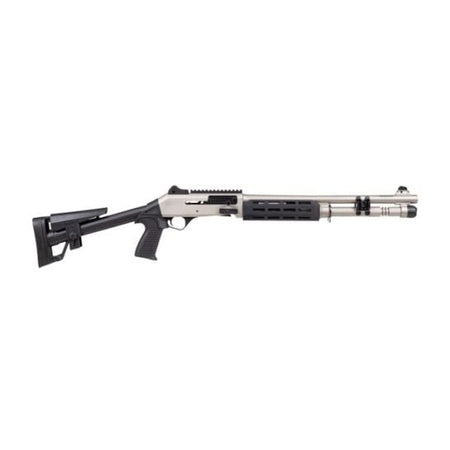 PANZER ARMS M4 SPEED PRO 12G 18.5" PORTED BBL, MARINE/NICKEL, MLOK HG, 5RD