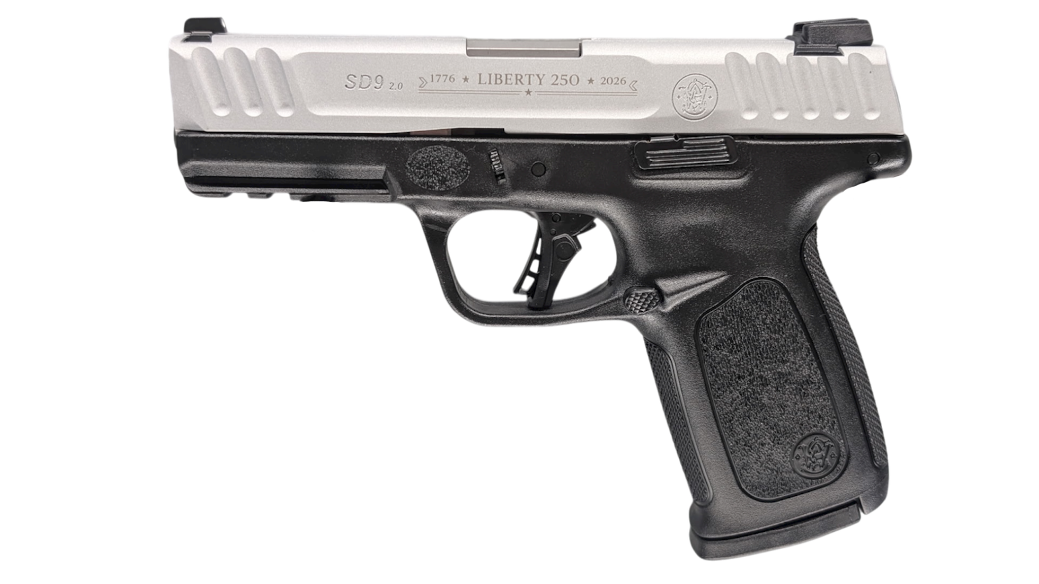 SMITH & WESSON SD9 2.0 LIBERTY 250TH 9MM PSTL NTS 2 TONE 4" 1-16RD
