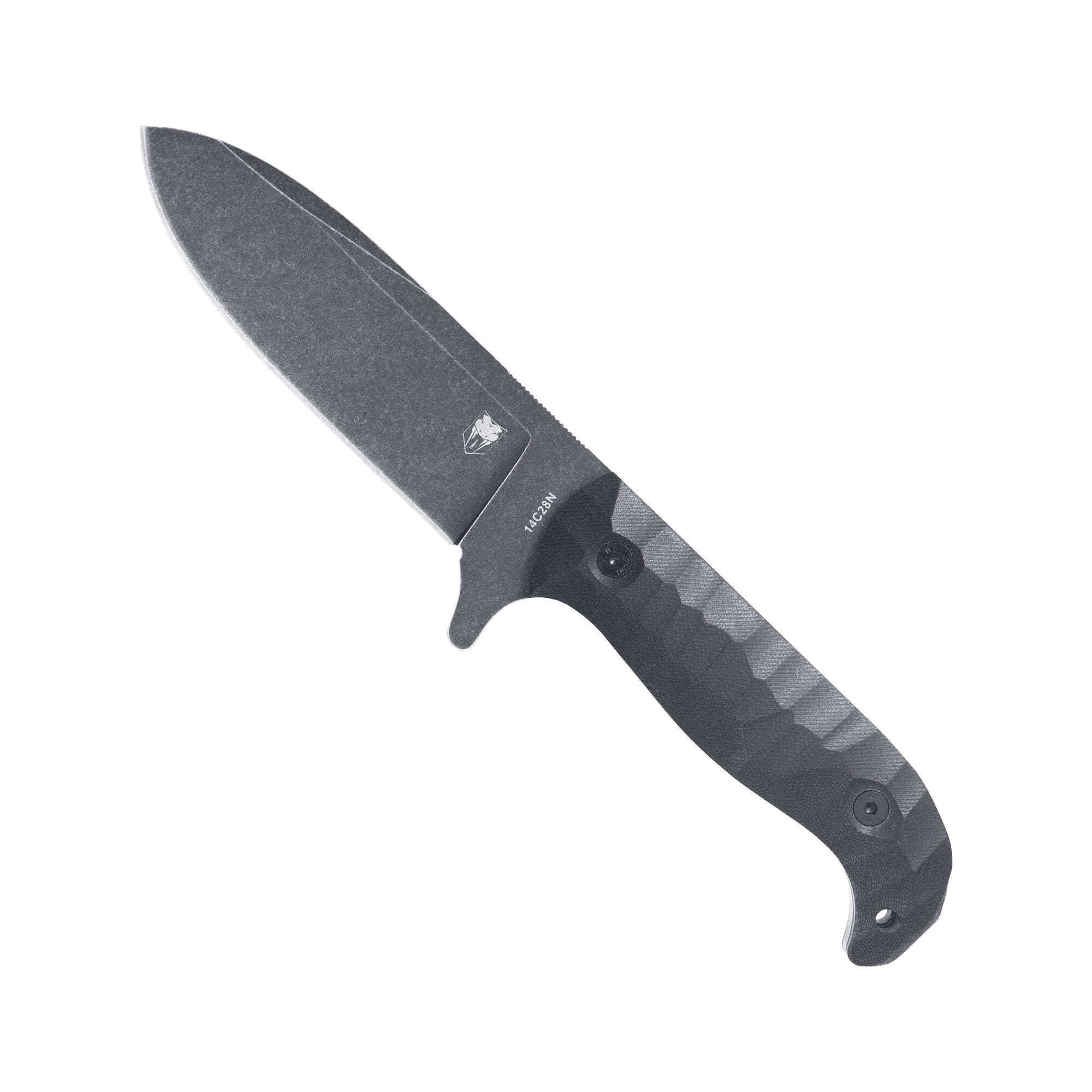 CobraTec PSK Pilot Survival Fixed Blade Knife Black Dark Stonewash