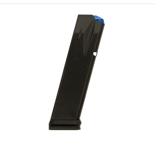 Walther Arms 2864789 PDP Full Size 18-Round 9mm Luger Magazine Black Aluminum