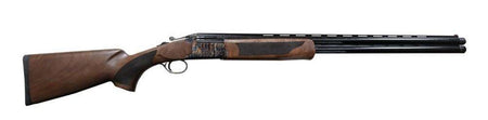 Pointer KAR2828HT Acrius Full Size 28 Gauge Break Open 2.75" 2rd 28" Black Over/Under Vent Rib Barrel, Color Case Hardened Steel Receiver, Fixed Turkish Walnut Stock, Ambidextrous