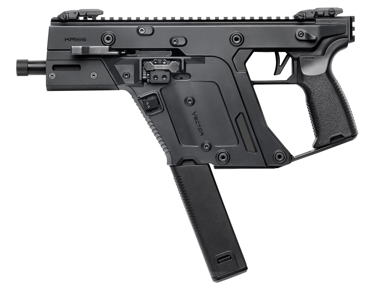 Kriss USA KV903PBL00 Vector SDP Gen3 9mm Luger 40+1 5.50" Black Nitride Threaded Barrel, M-LOK Handguard, Black Picatinny Rail Receiver & Rear, Black Polymer Grip, Ambidextrous, Glock Mag Compatible