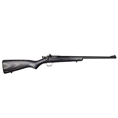 Crickett KSA2244 Youth 22 LR 1rd 16.12" Blued Barrel & Receiver, Fixed Front/Adjustable Rear Peep Sight, Black Laminate Stock w/11.5" LOP, Rebounding Firing Pin Safety