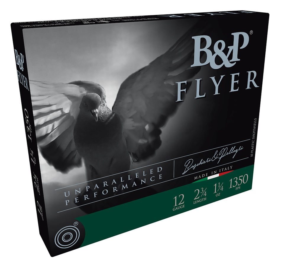 Baschieri & Pellagri (B&P) 12 Gauge 12B14PH7 Competition Flyer 2.75" 1-1/4oz 7.5 Shot