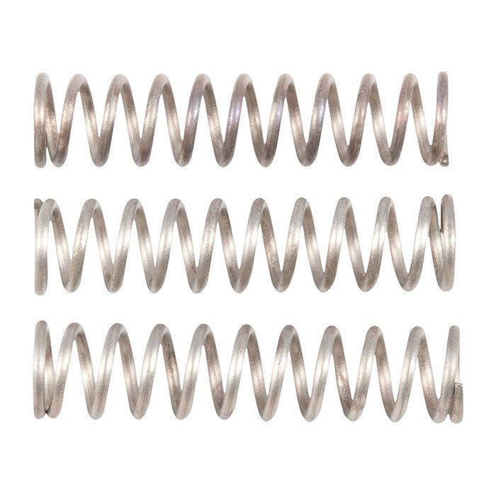 AR-15 REAR SIGHT ELEVATION KNOB SPRING, SILVER, 3 PACK