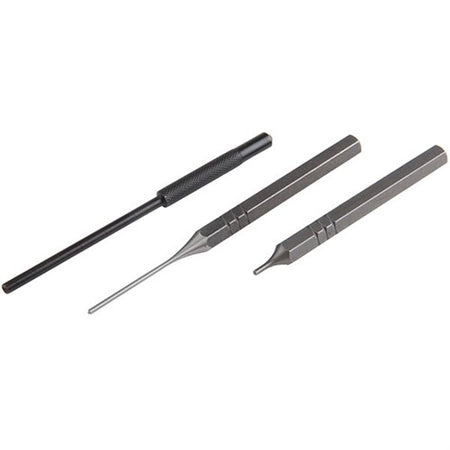 GAS BLOCK ROLL PIN PUNCH KIT, 3 PIECE