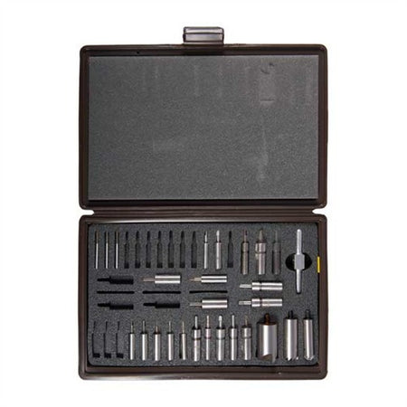 HANDGUN MASTER FACING/CHAMFERING COMBO SET WITH STEEL PILOTS