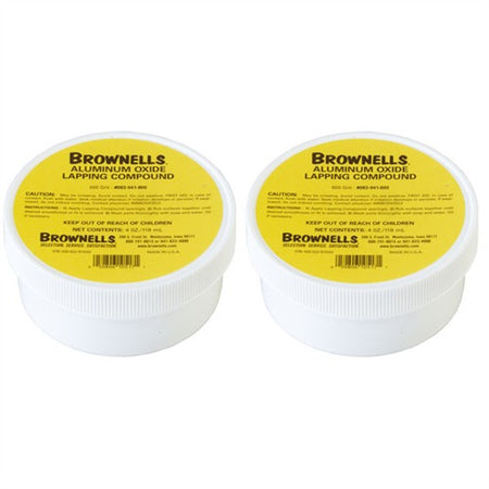LAPPING COMPOUND, TWIN PACK,ALUMINUM,OXIDE,#600/800 GRIT