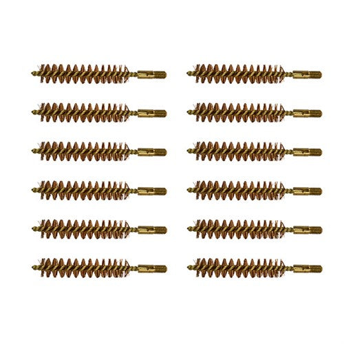 BEEFY BORE BRUSH, BRONZE, .416 CALIBER RIFLE, 12 PACK