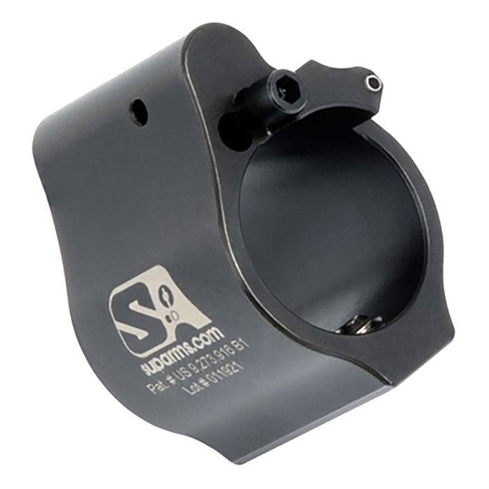 Superlative Arms .750 Adjustable Gas Block Bleed Off - Set Screw - Black