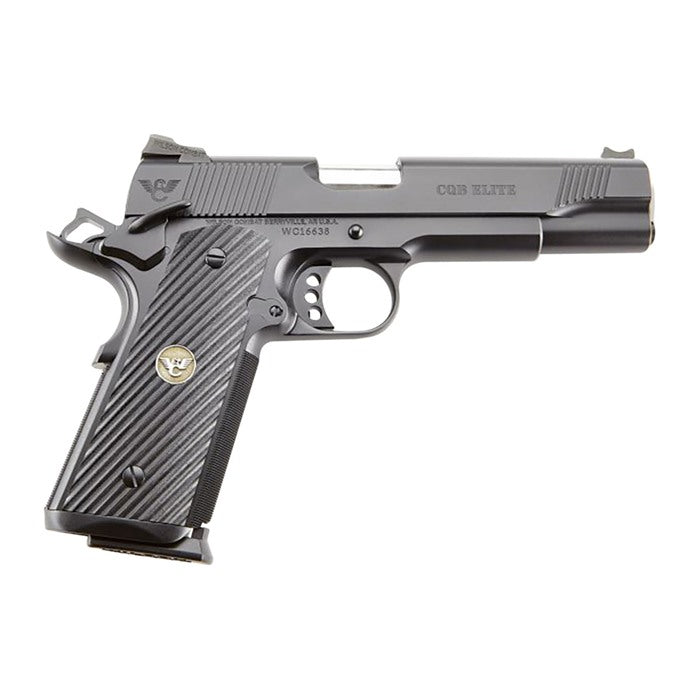 CQB 1911 ELITE FULL SIZE 45 ACP 5" BBL (2)8RD MAG BLACK